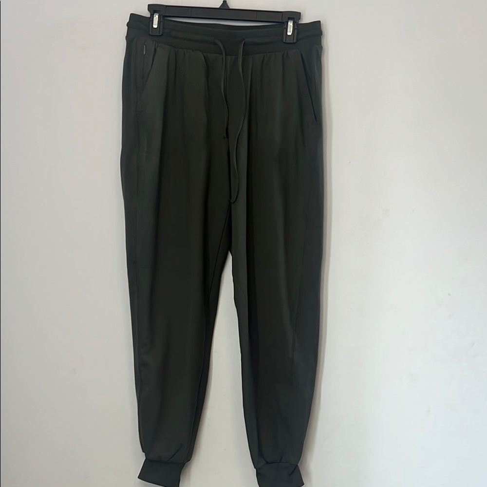 Rachel Zoe Women's Green Pull On Comfortable Jogger Athletic Pants Size Medium